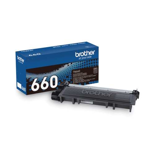 Brother TN660 High-Yield Toner， 2，600 Page-Yield， Black