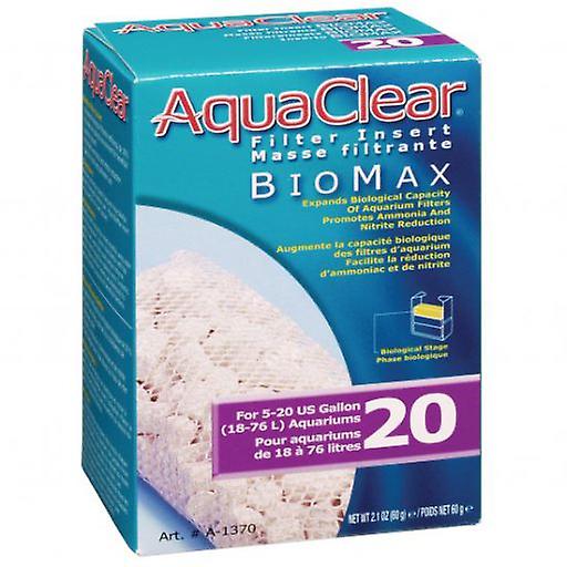 Aquaclear AQUACLEAR BIOMAX 20 (Fish ， Filters and Water Pumps ， Filter Sponge/Foam)