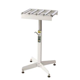 HTC 15 in. W Powder Coated Steel Roller Table Portable Conveyor HRT-10