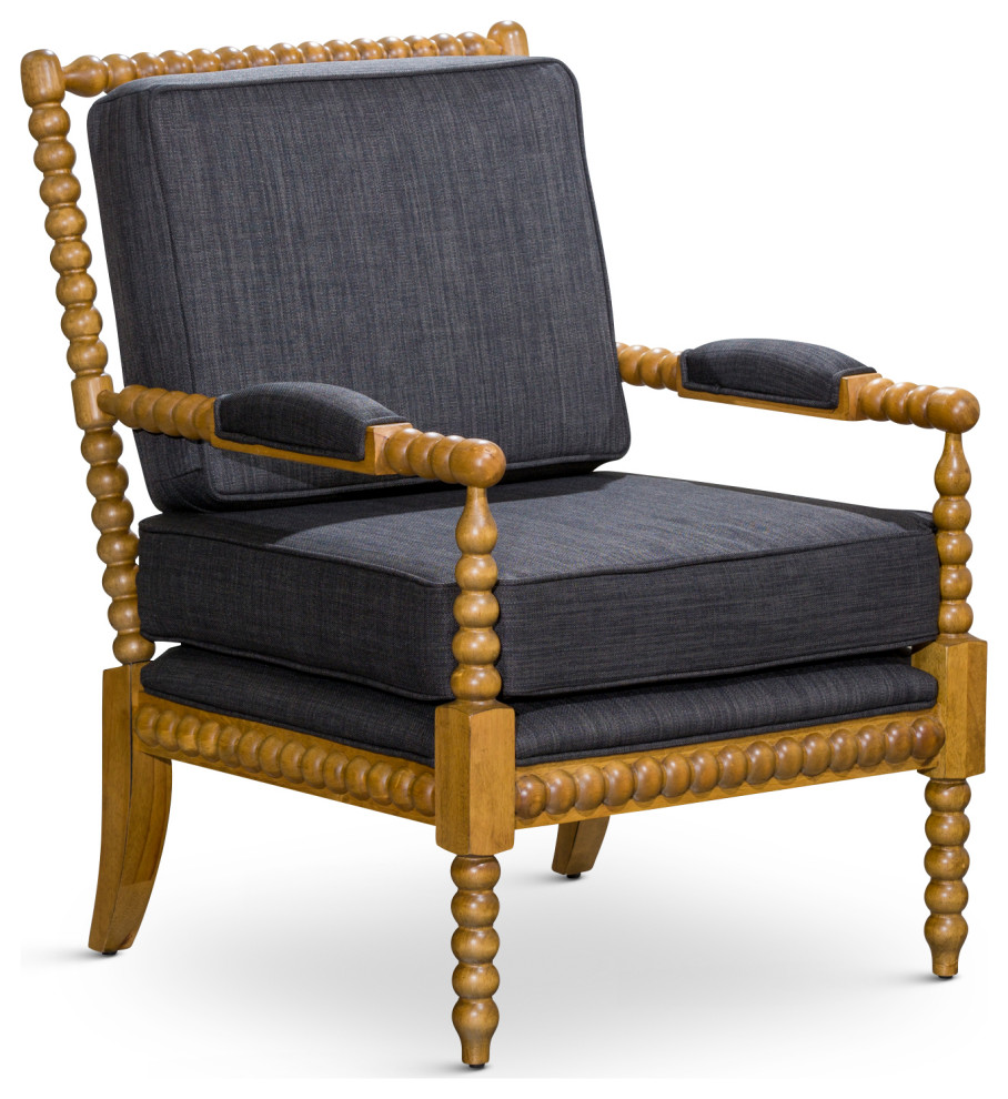 DTY Indoor Living Silverthorne Spindle Chair   Traditional   Armchairs And Accent Chairs   by DTYStore  Houzz