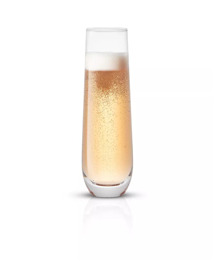 JoyJolt Milo Champagne Glasses Set of 8