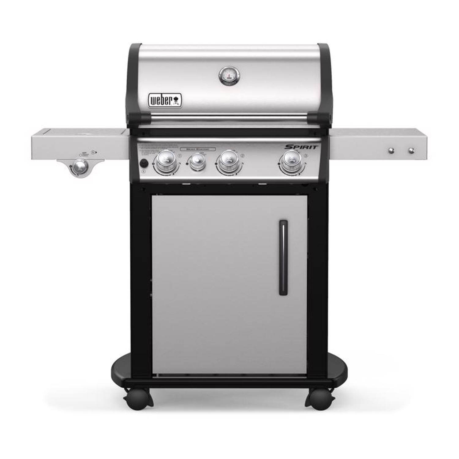 Weber Spirit SP-335 3-Burner Propane Gas Grill， Stainless Steel