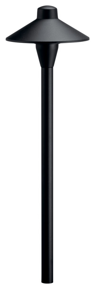 Kichler 1 Light Traditional Path 15478BKT  Textured Black   Transitional   Path Lights   by Lighting and Locks  Houzz