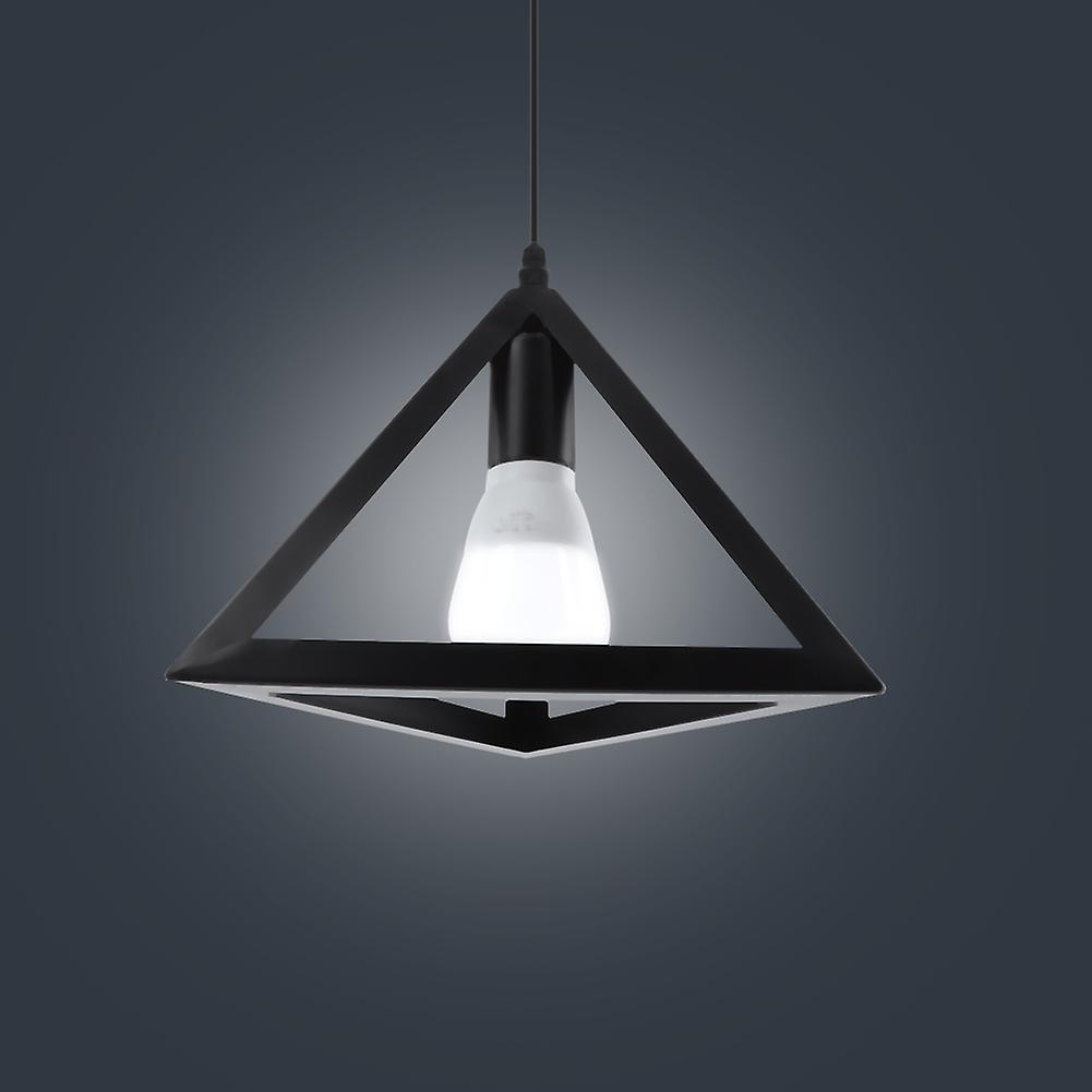 E27 Modern Style Black Simple Iron Pendant Ceiling Lamp Hanging Light 90-250v