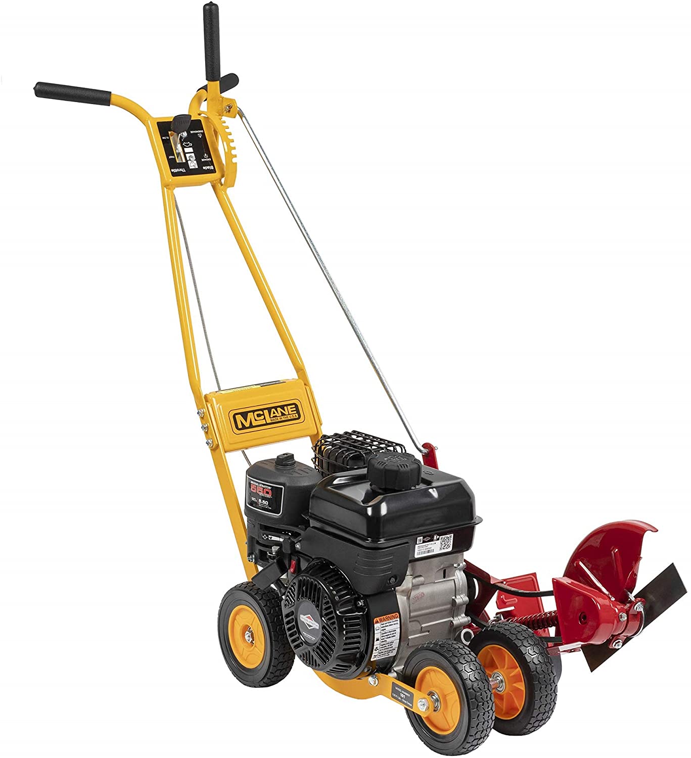 101-5.5GT-7Gas Powered Lawn Edger, 5.50 Gross Torque/3.5 HP B&S Engine 7′′ Wheels