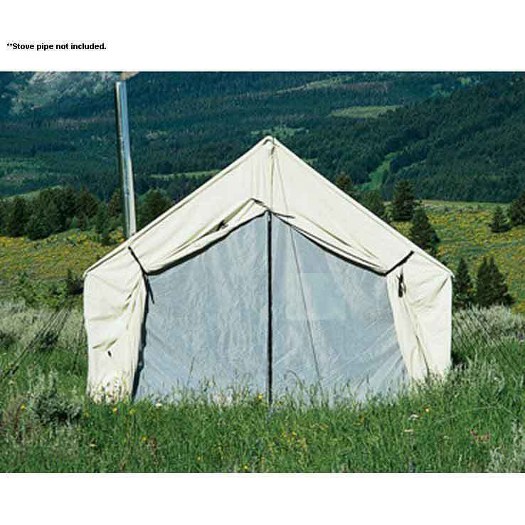 Montana Canvas Tents with Window and Screendoor