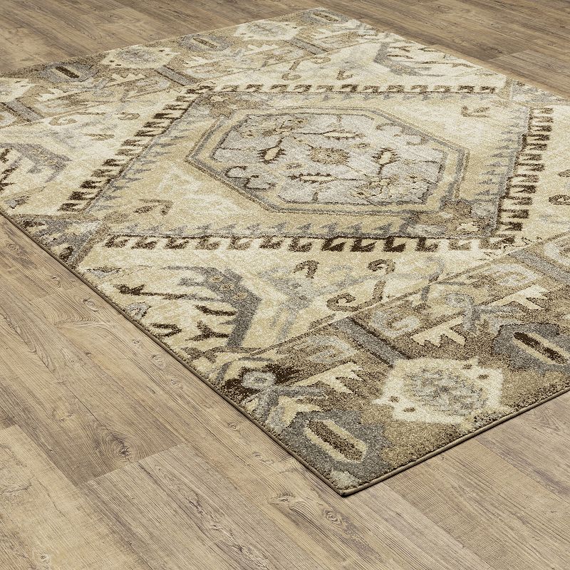 StyleHaven Franklin Tribal Inspired Medallion Area Rug