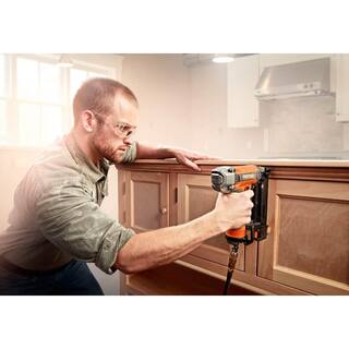 RIDGID Pneumatic 18-Gauge 2-18 in. Brad Nailer and 23-Gauge Headless Pin Nailer R213BNF-R138HPF