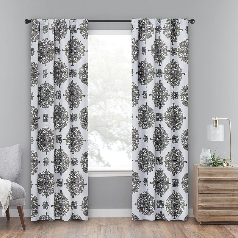 eclipse Olivia Room-Darkening 1-Panel Window Curtain