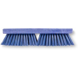 CFS Brands Sparta 10 in. Blue Polypropylene Deck Scrub Brush (6-Pack) 41722EC14