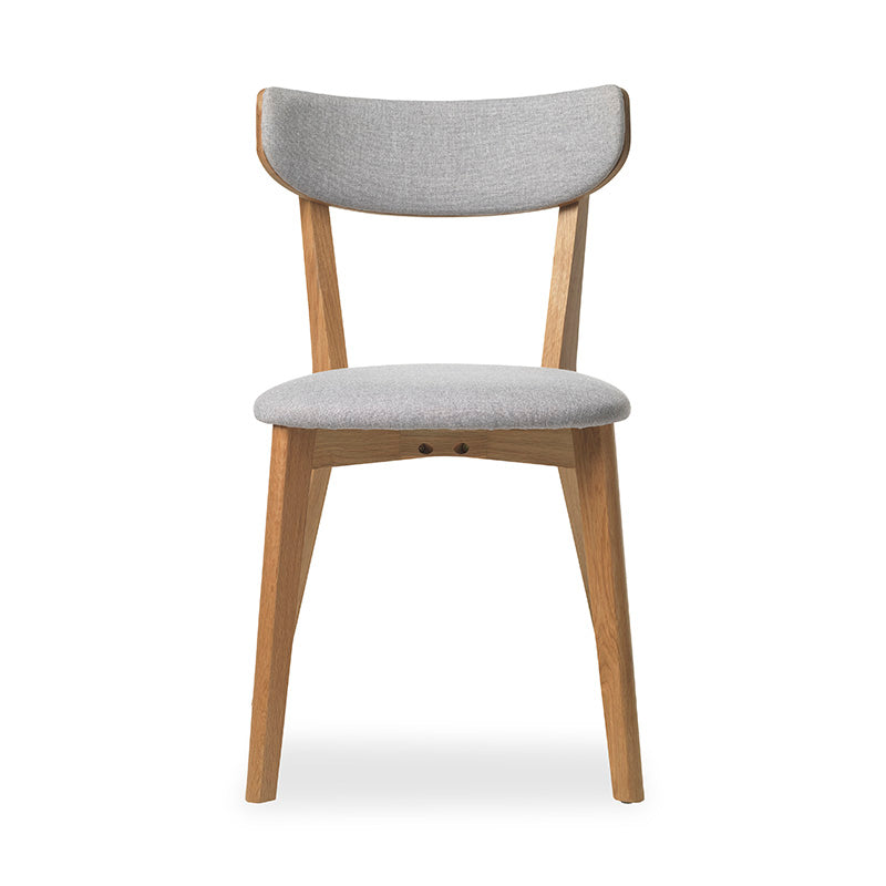 INARI Dining Chair - Oak & Light Grey