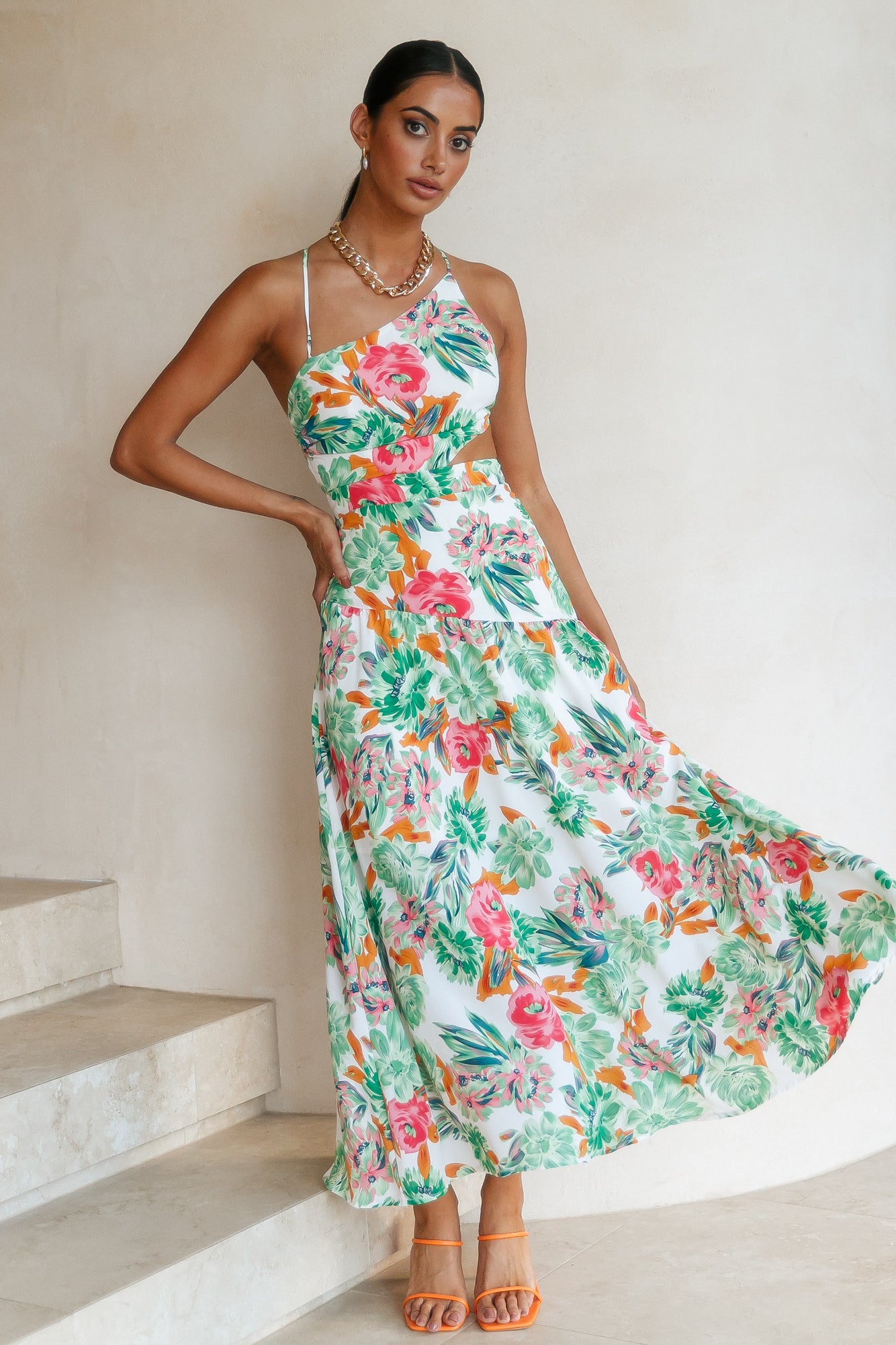 Find Your Paradise Maxi Dress Green