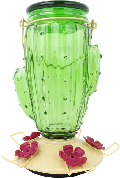 Perky-Pet Cactus Top-Fill Glass Hummingbird Feeder