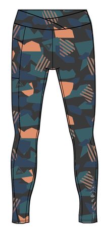 Fresh Air 2.0 Recycled Leggings - Apricot Camo