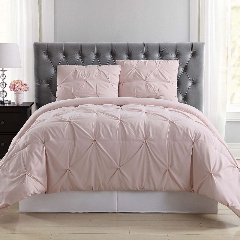 Truly Soft Pleated Comforter Set