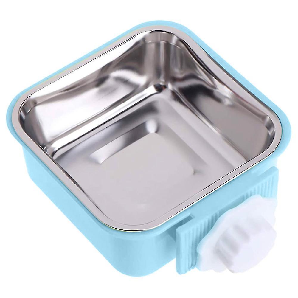 Dog Bowl， Less Steel Removable Hanging Food Bowl，pet Ca Bowls