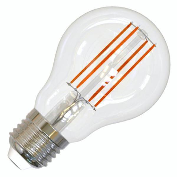 Bulbrite 60-Watt Equivalent Dimmable A19 Vintage Edison LED Light Bulb with Medium (E26) Base 2700K (8-Pack) 861620