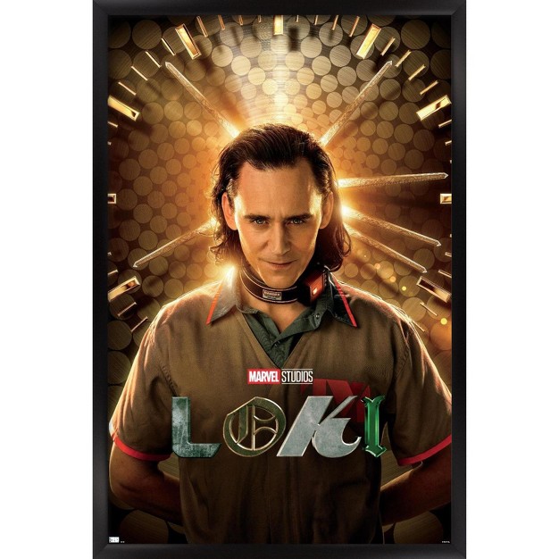 Trends International Marvel Loki Teaser Framed Wall Poster Prints