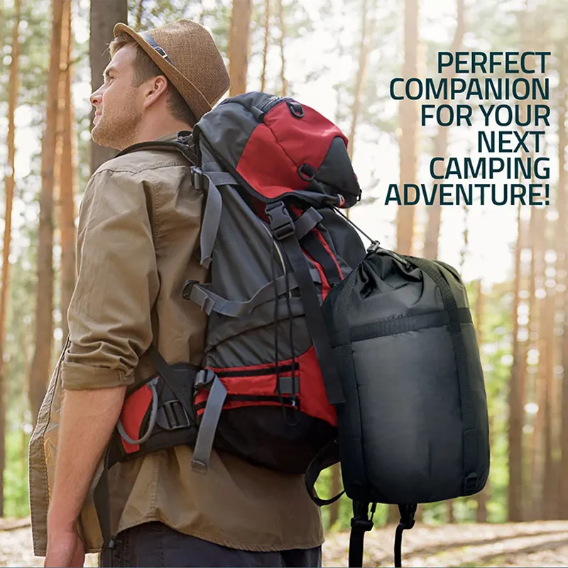 High quality waterproof ultralight sleeping bags double camping sleeping bag for hiking