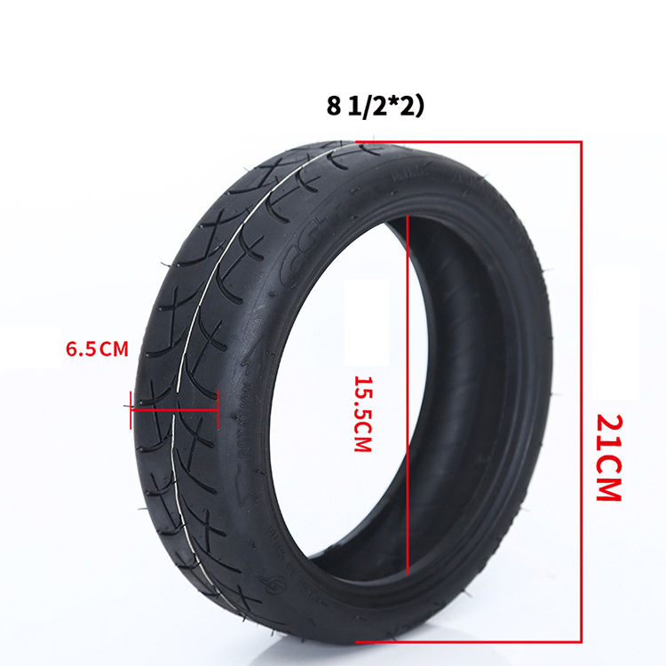 8.5 Inch Electric Scooter Parts And Replacement Parts M365 Scooter 8.5*2 Thickened Inflatable Outer Tire