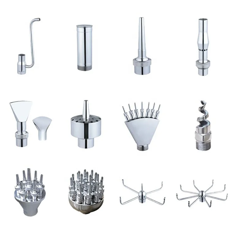 Factory Supply Stainless Steel Outdoor Music Water Fountain Nozzles For Garden Fountain