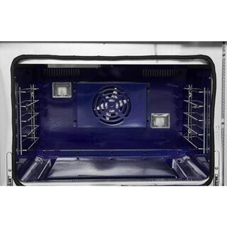 Forno Capriasca 30 in. 4.32 cu. ft. Oven Gas Range with 5 Gas Burners in Stainless Steel with Blue Door FFSGS6260-30BLU