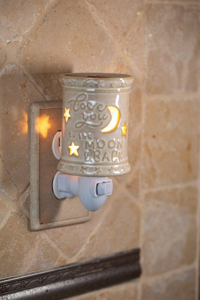 Plug-In Fragrance Wax Melt Warmer (Love You to the Moon and Back)