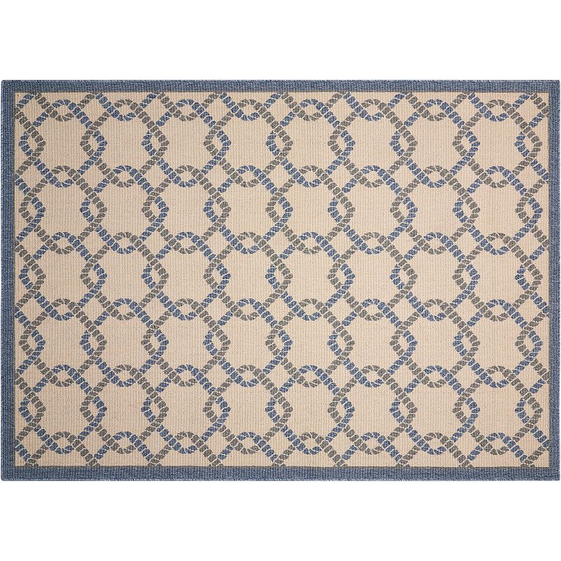 Nourison Caribbean Vacation Mode Lattice Indoor Outdoor Rug - 9'3'' x 12'9'