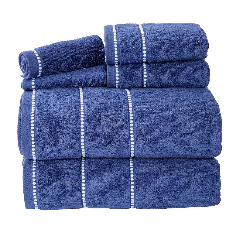 Portsmouth Home Quick Dry 6-piece Bath Towel Set