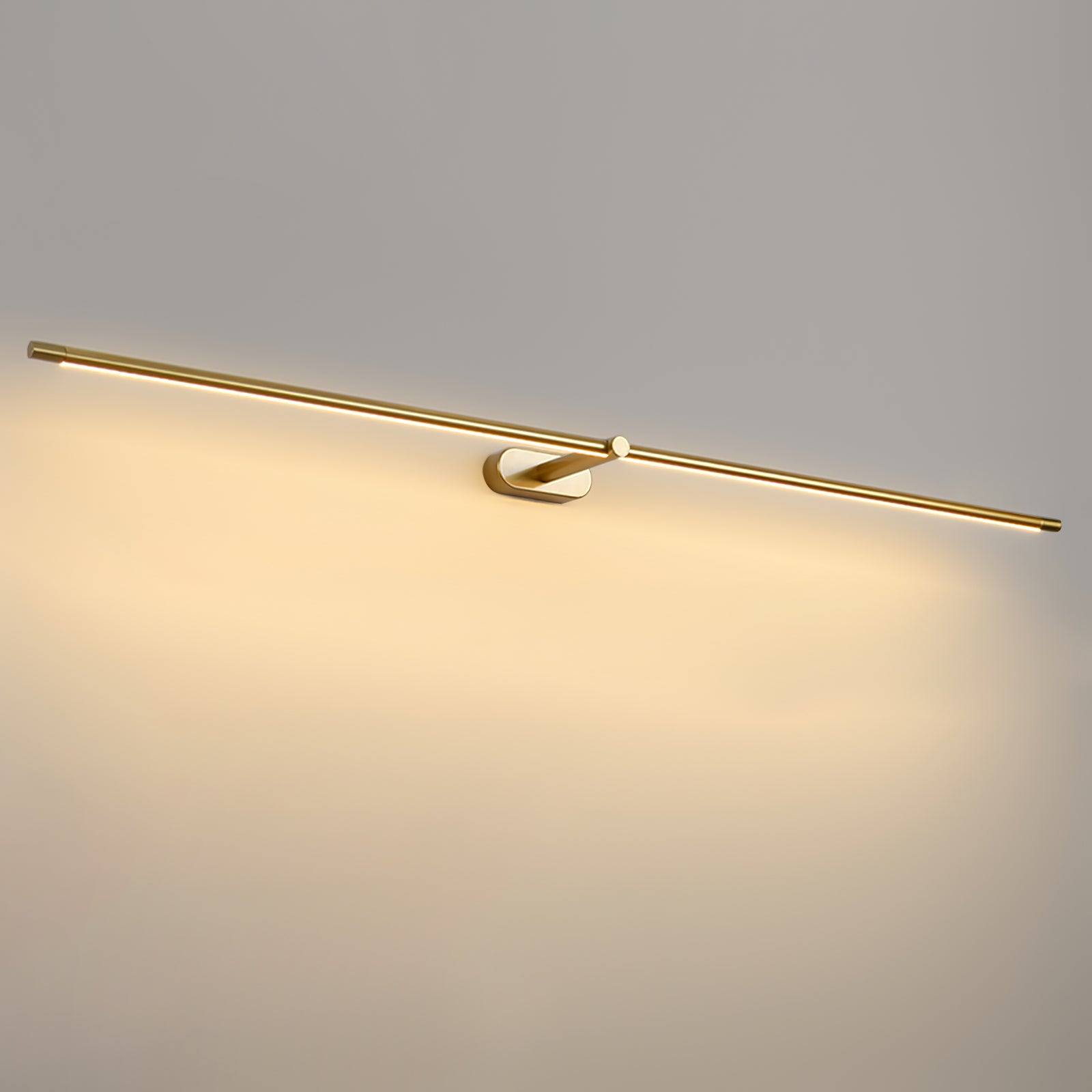 Minimalist Linear Plug-in Wall Lamp