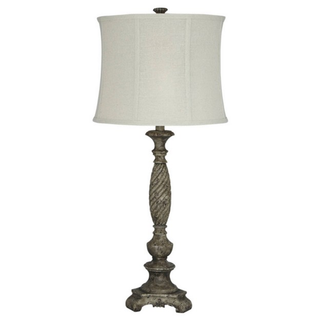 Alinae Table Lamp Antique Gray Signature Design By Ashley