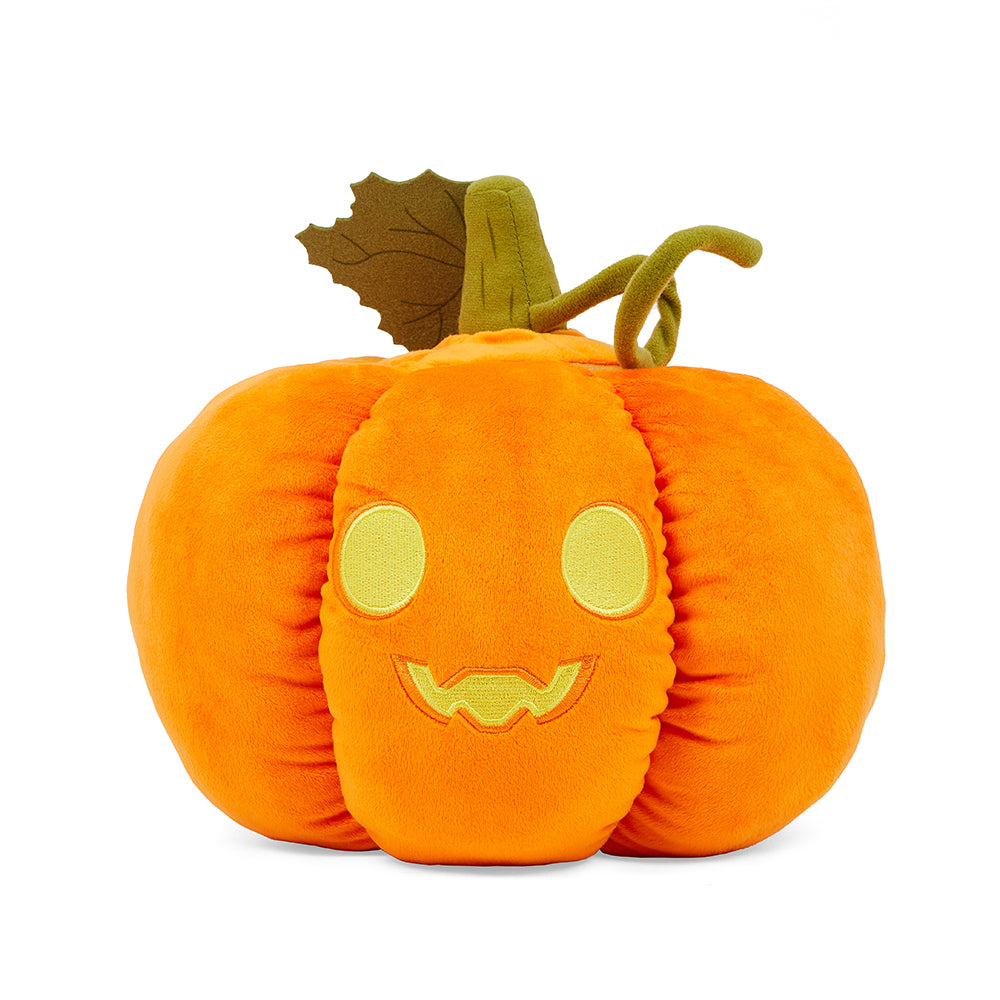 Yummy World Jack O’Lantern Interactive Pumpkin Plush with Candy Corns