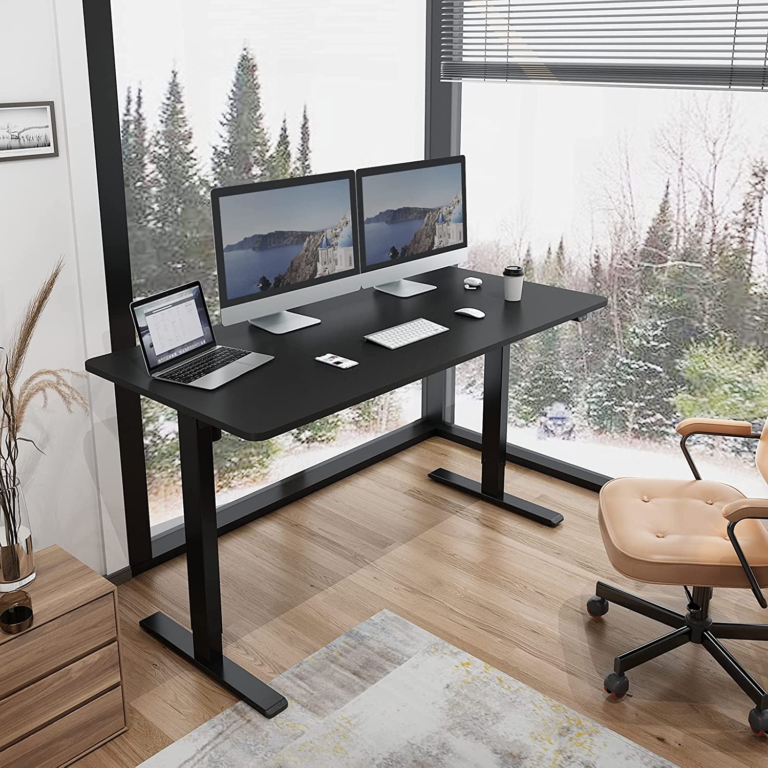 2023 New Electric Lift Computer Desk