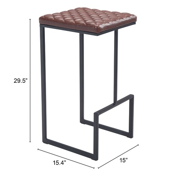 Black Oak Barstool Brown