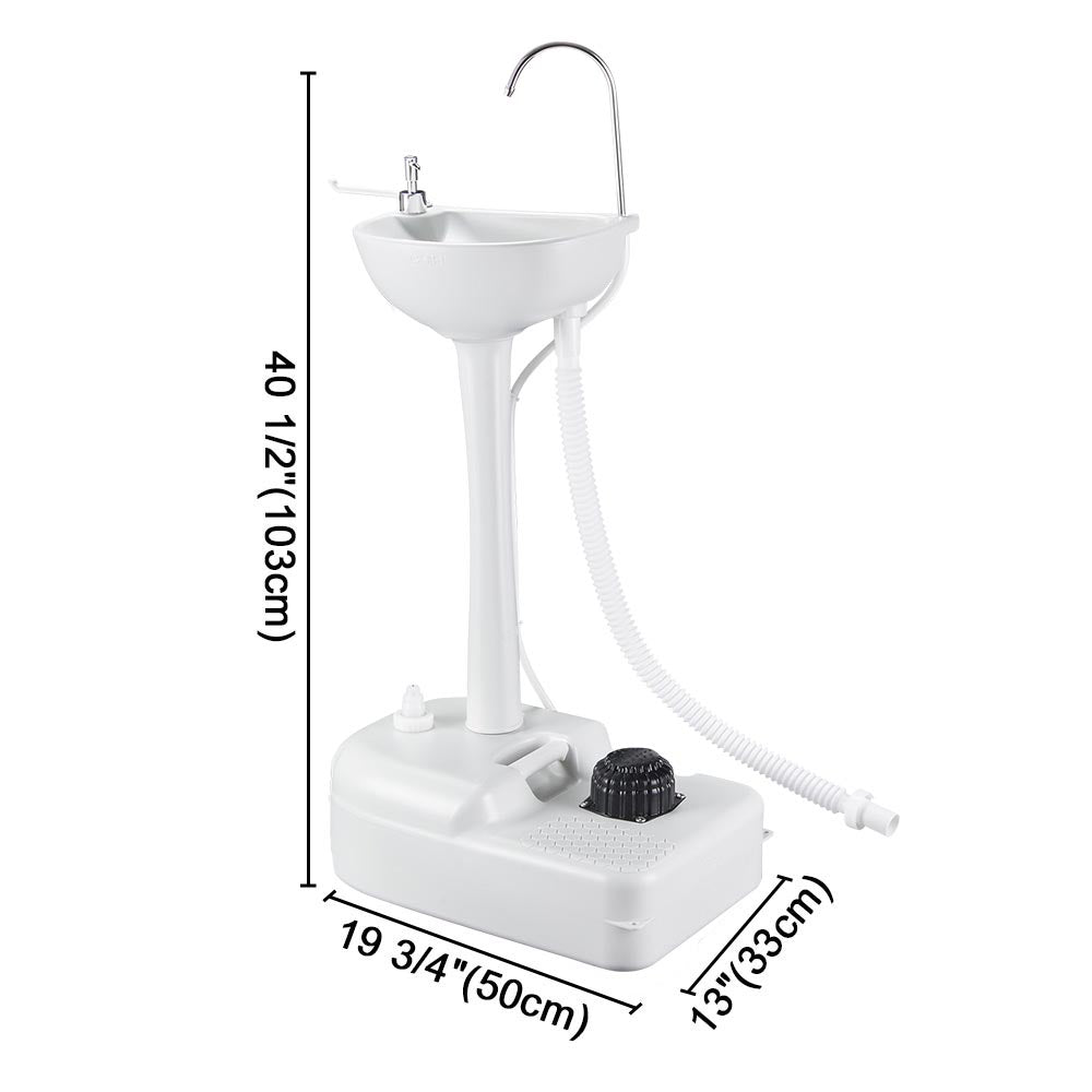 Yescom 4.5Gal Portable Hand-Wash Station Sink Faucet Water Tank