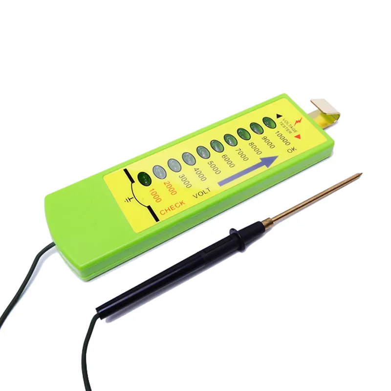 ECO friendly simple electric fence voltage tester for fencing with earthing system