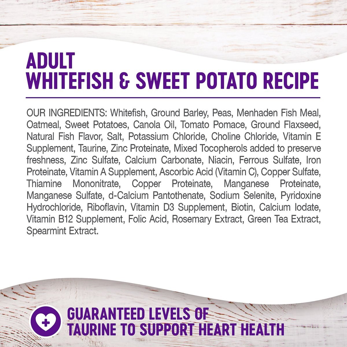 Wellness Complete Health Adult Whitefish and Sweet Potato Recipe Dry Dog Food