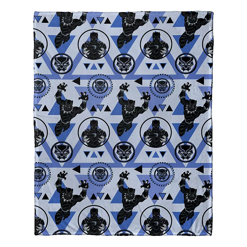 Black Panther All Panther Micro Raschel Throw Blanket