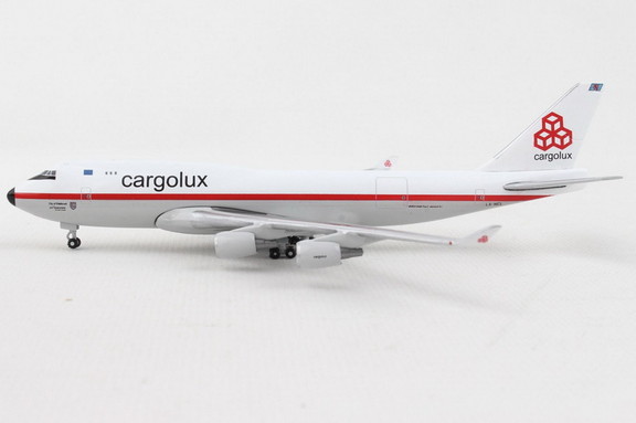 Herpa Cargolux 747 400Erf 1/500 50Th Anniversary R...