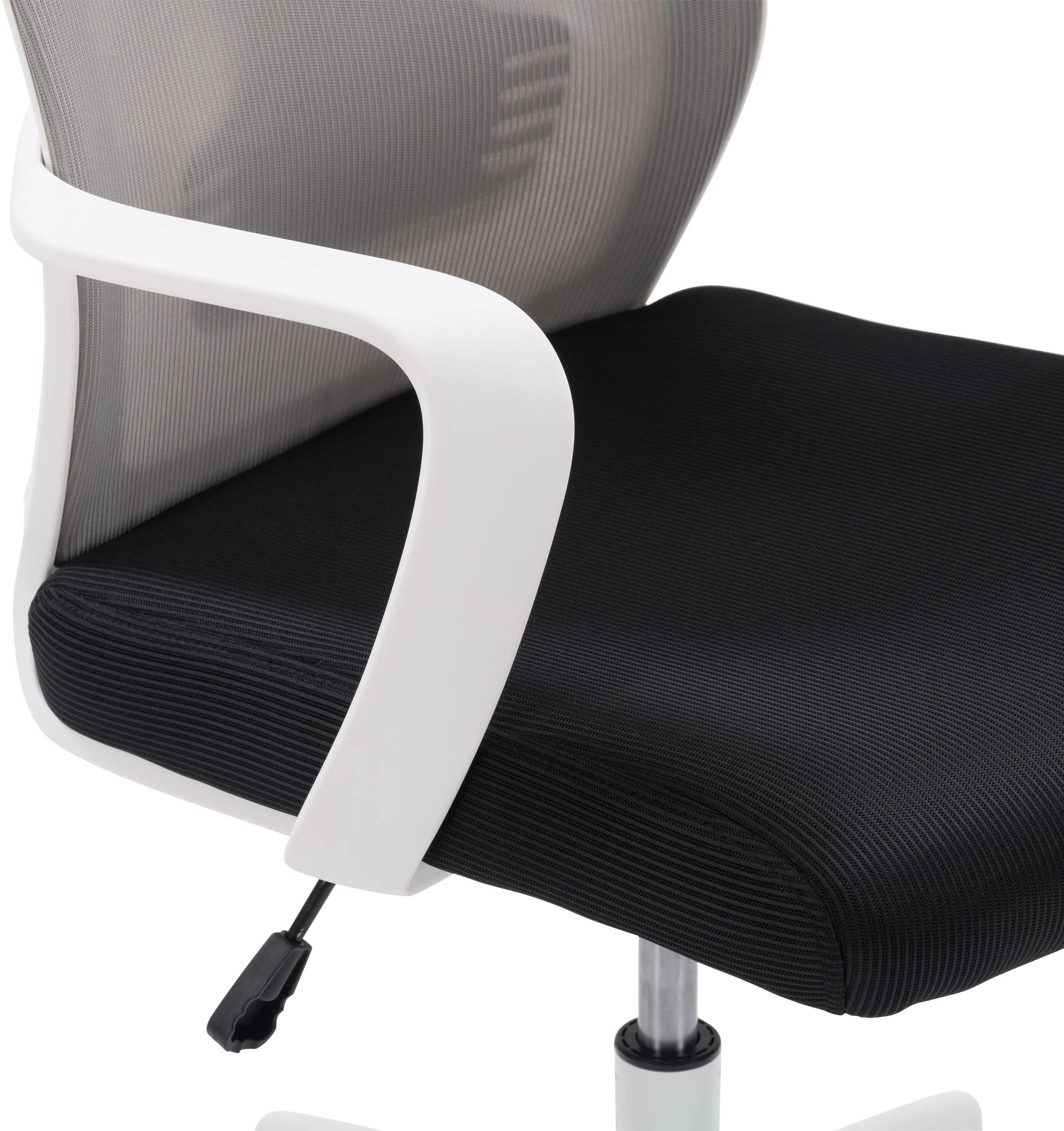 Workspace Gray and Black Mesh Office Chair