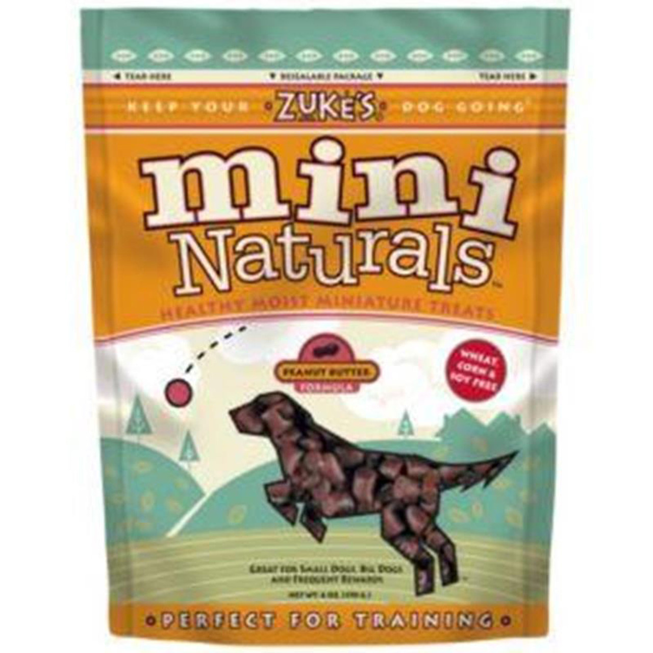 Zukes - Mini Naturals - Peanut Butter 6 oz.