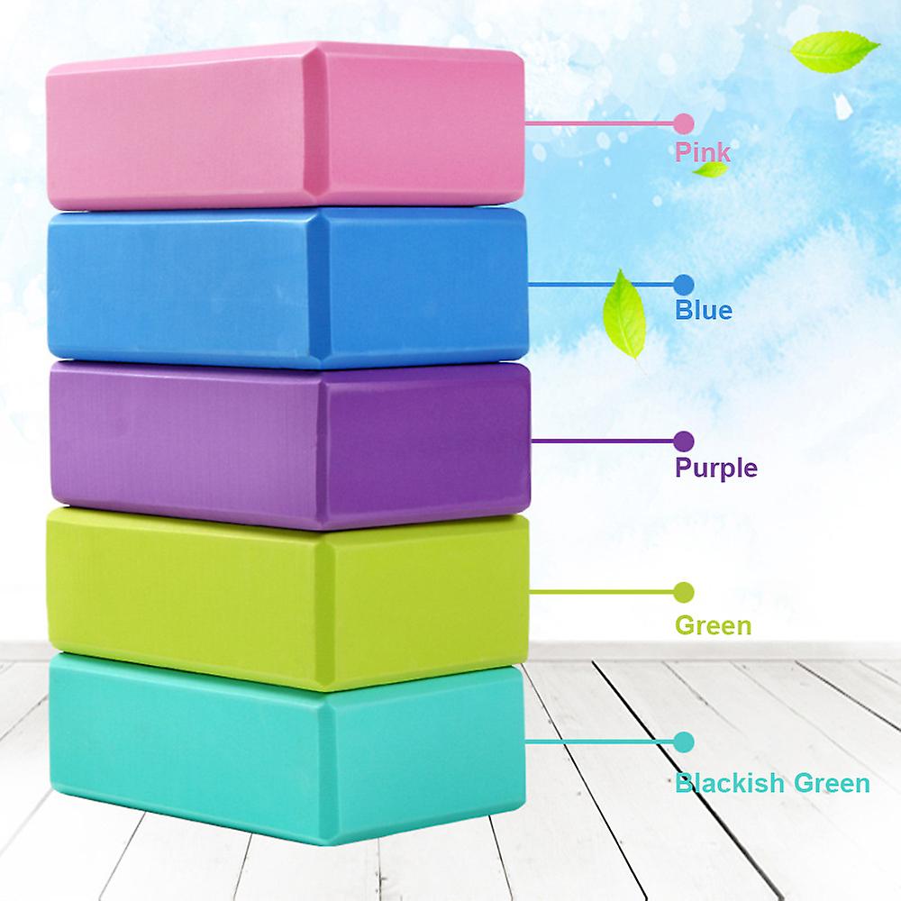 High Elasticity Environmental Friendly Material Thicken Multicolor High Density Dance Supplies Eva Yoga Block No.197286