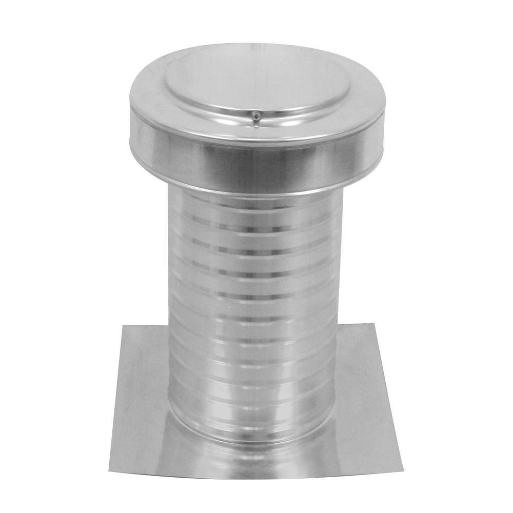 Active Ventilation 7 in. Dia Keepa Vent an Aluminum Roof Vent for Flat Roofs KV-7