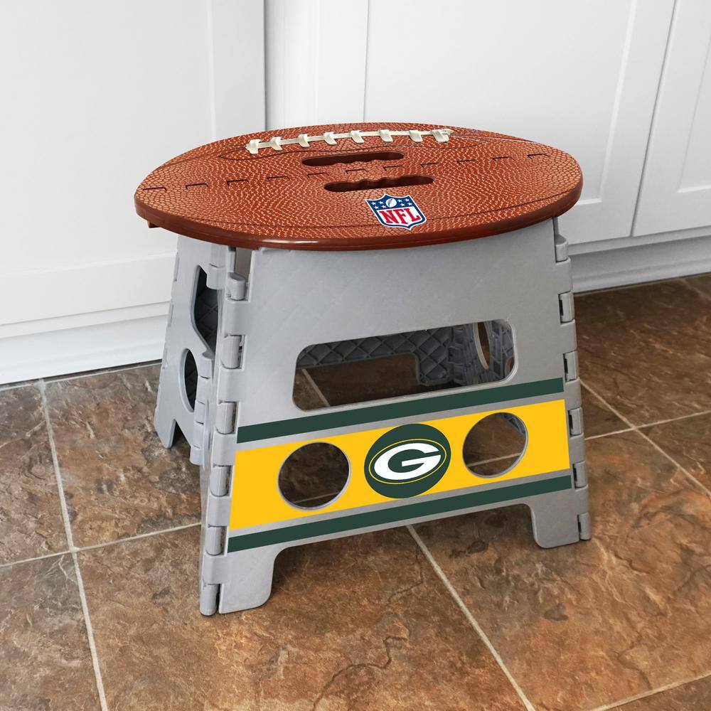 FANMATS NFL Green Bay Packers Plastic Folding Step Stool 24435