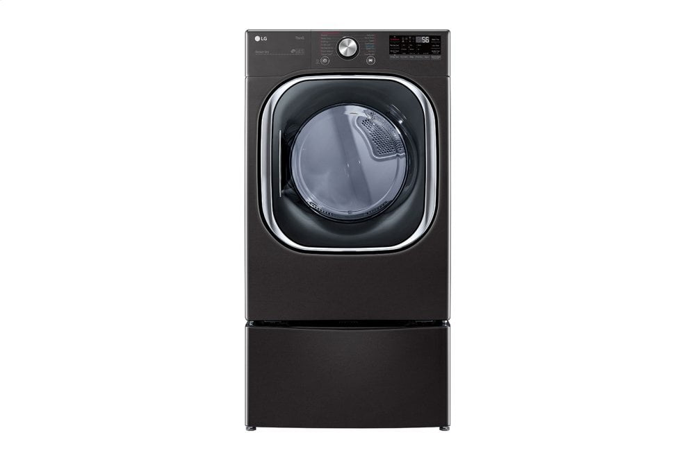 Lg DLEX4500B 7.4 Cu. Ft. Ultra Large Capacity Smart Wi-Fi Enabled Front Load Electric Dryer With Turbosteam™ And Built-In Intelligence