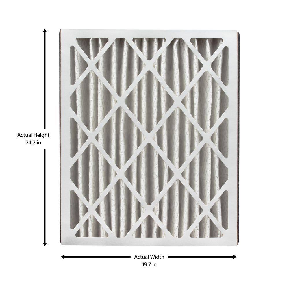 HDX 20 in. x 25 in. x 5 in. Trion AirBear Replacement Pleated Air Filter FPR 9 HDX-AB2025-13-3