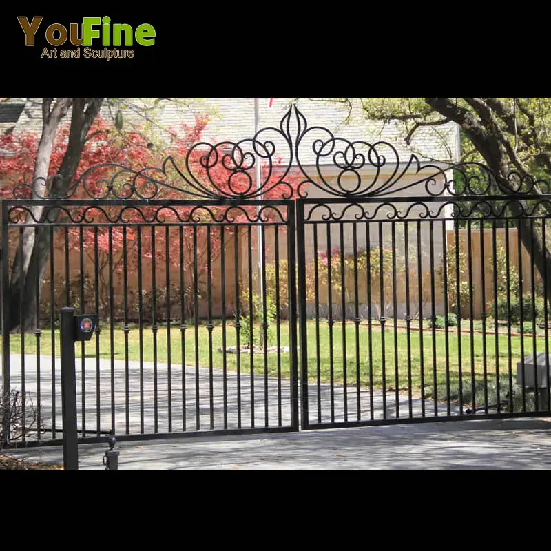 Affordable High Quality Wrought Iron Gate for House Main