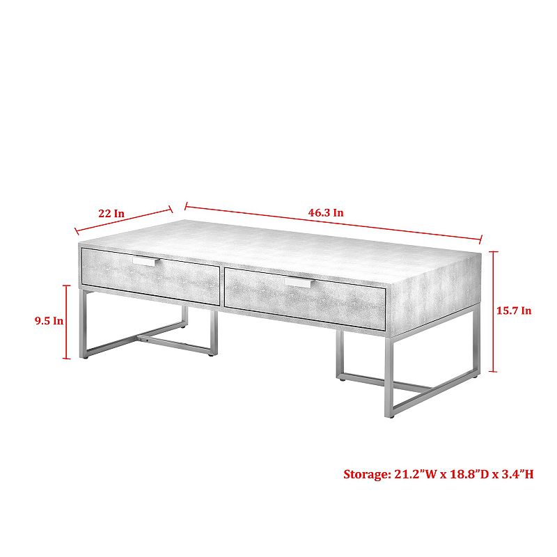 Taha Coffee Table 2 Drawers