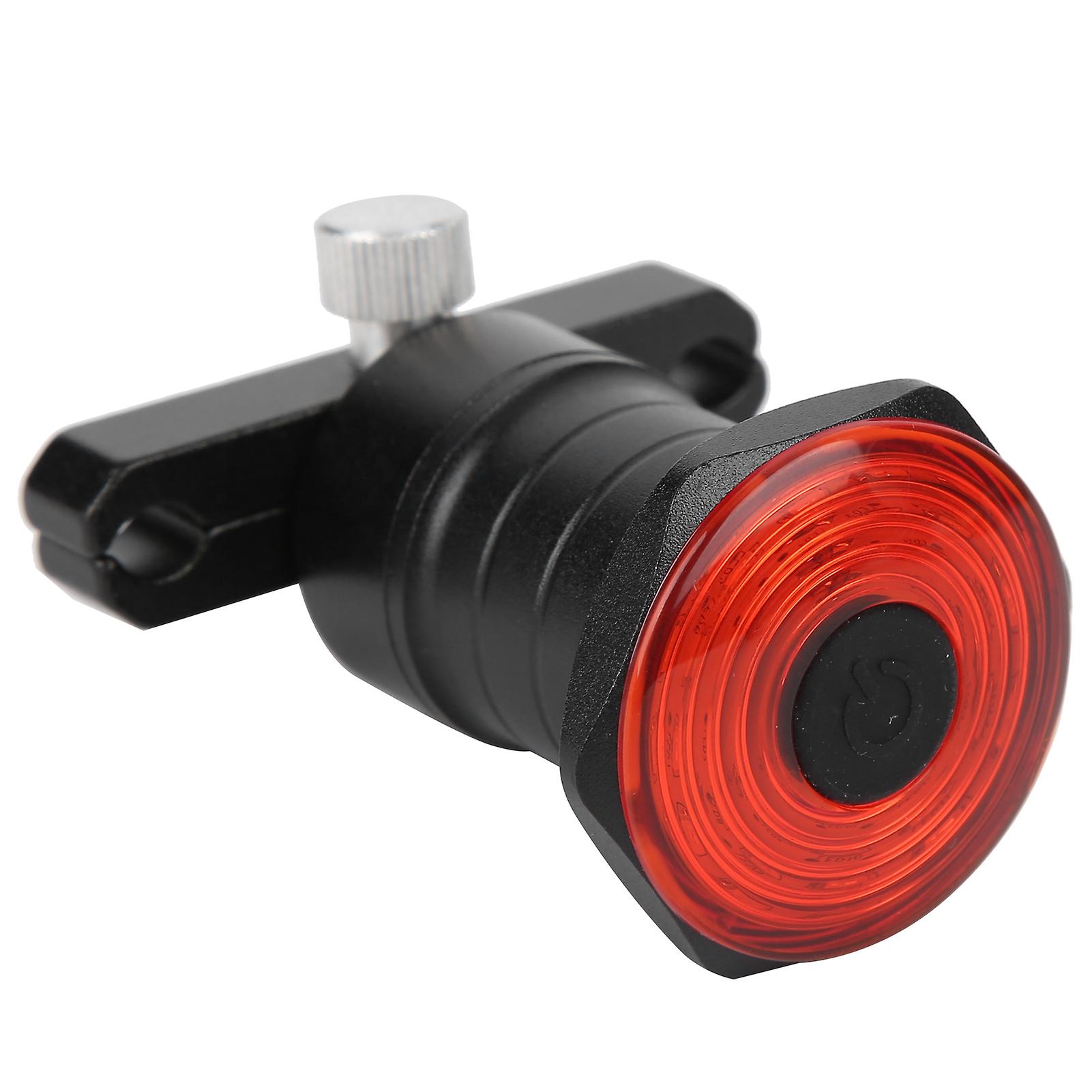 Mountain Bike Tail Light Bicycle Back Warning Light Usb Rechargeable Brake Sensing Lamp