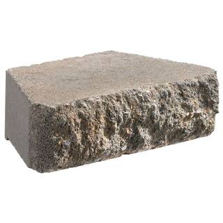 Oldcastle Carlton 3 in. x 10 in. x 6 in. Gray Concrete Retaining Wall Block (192-Piece Pallet) 16204427